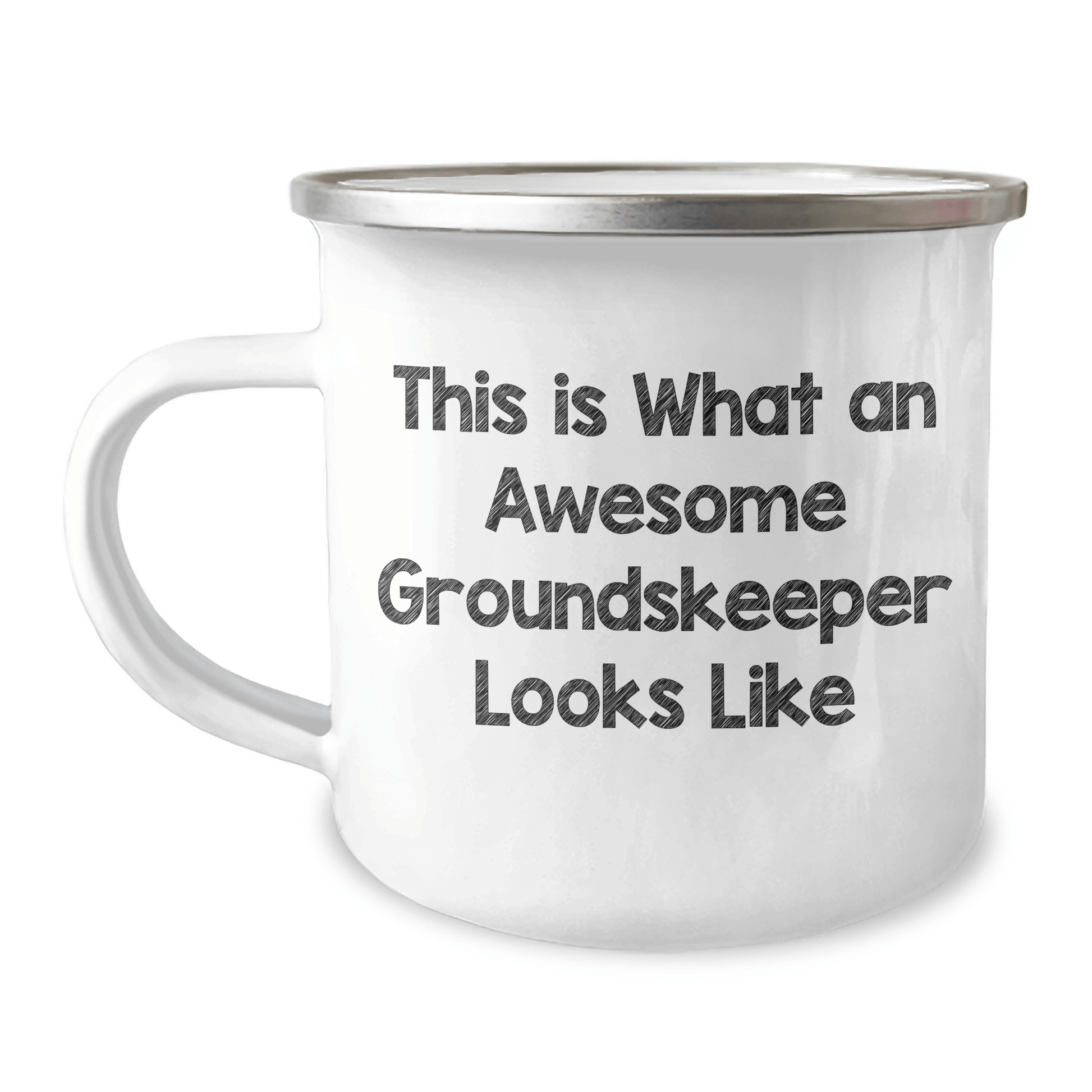 Funny groundskeeper Gifts for Men, Camping Mug with 'This Is What An Awesome groundskeeper Looks Like' Quote, Gifts from Men to groundskeeper, Father's Day Unique Gifts - The Buy Boom