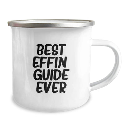 Funny Guide Gifts for Camping Enthusiasts, Best Effin' Guide Ever Mug for Christmas Unique Gifts from Friends, Men, Women, Coworkers, Family, Guide Lovers - The Buy Boom