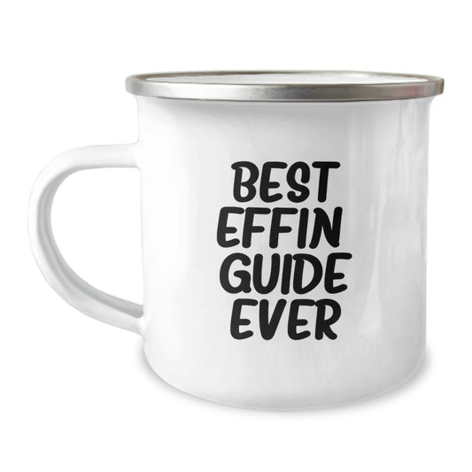 Funny Guide Gifts for Camping Enthusiasts, Best Effin' Guide Ever Mug for Christmas Unique Gifts from Friends, Men, Women, Coworkers, Family, Guide Lovers - The Buy Boom
