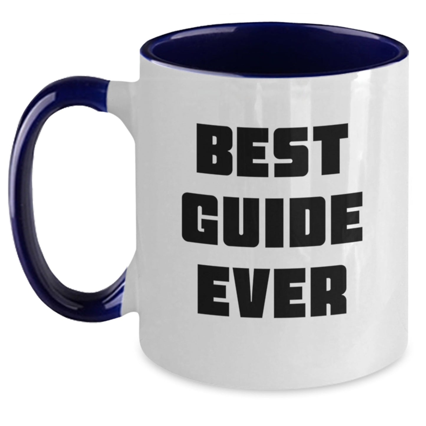 Funny Guide Gifts for Men from Friends on Best Guide Ever Two Tone Coffee Mugs - Funny Graduation Gift Ideas for Guide Enthusiasts - The Buy Boom