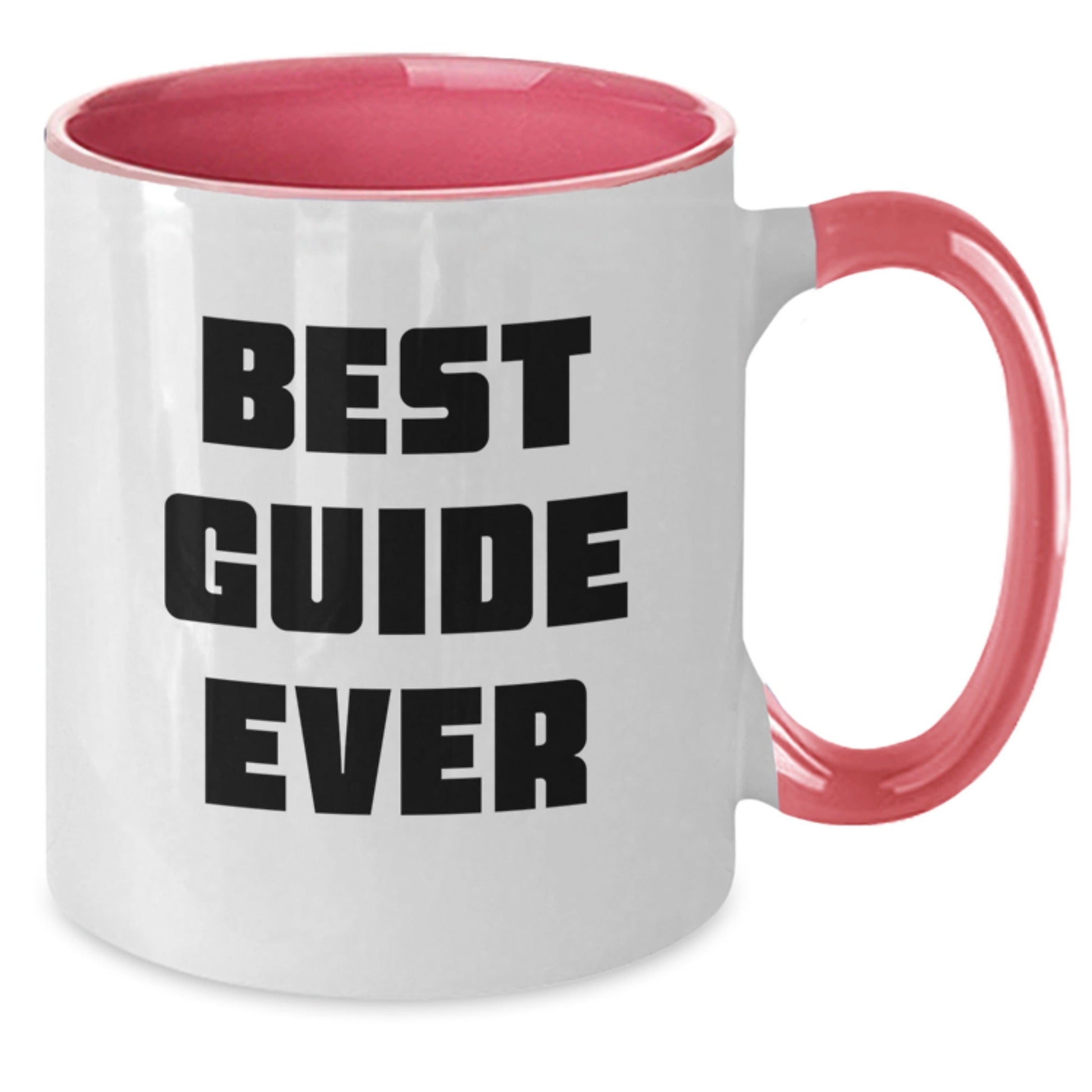Funny Guide Gifts for Men from Friends on Best Guide Ever Two Tone Coffee Mugs - Funny Graduation Gift Ideas for Guide Enthusiasts - The Buy Boom