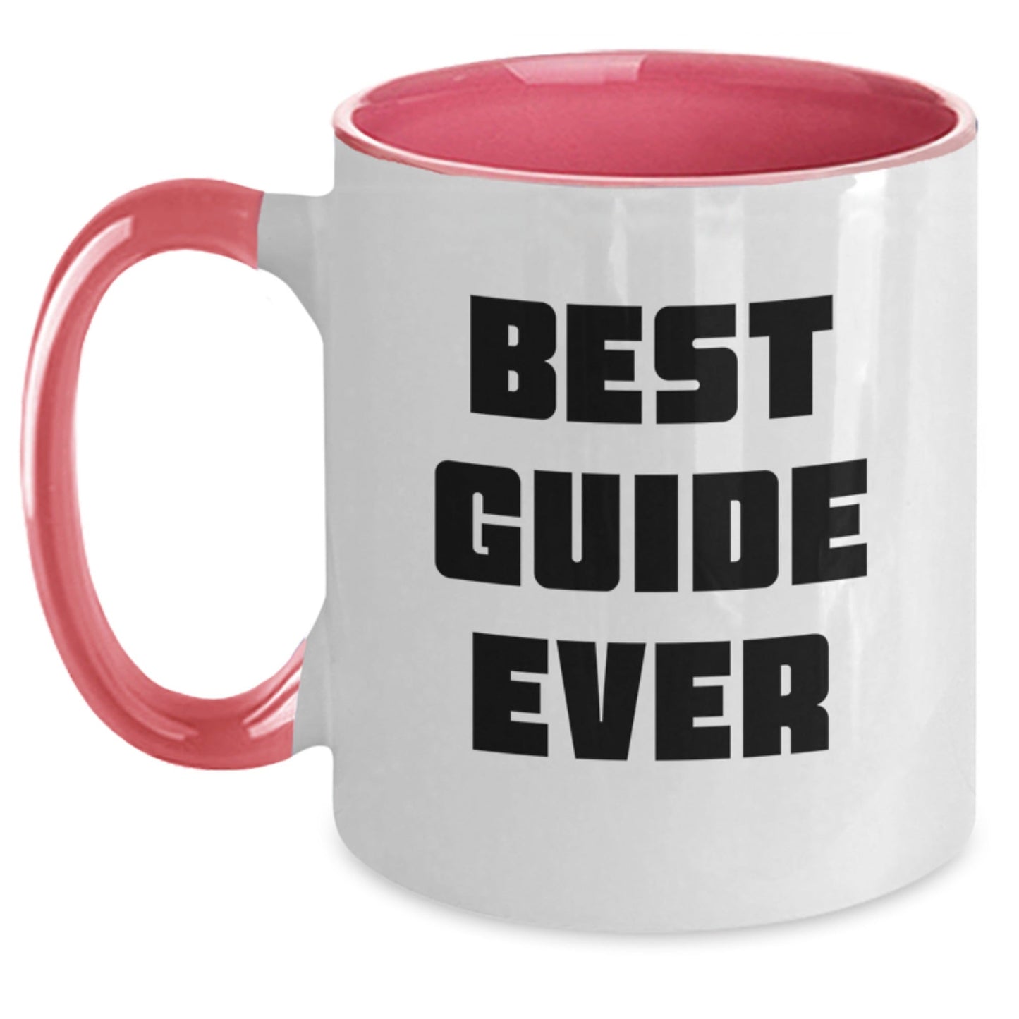 Funny Guide Gifts for Men from Friends on Best Guide Ever Two Tone Coffee Mugs - Funny Graduation Gift Ideas for Guide Enthusiasts - The Buy Boom