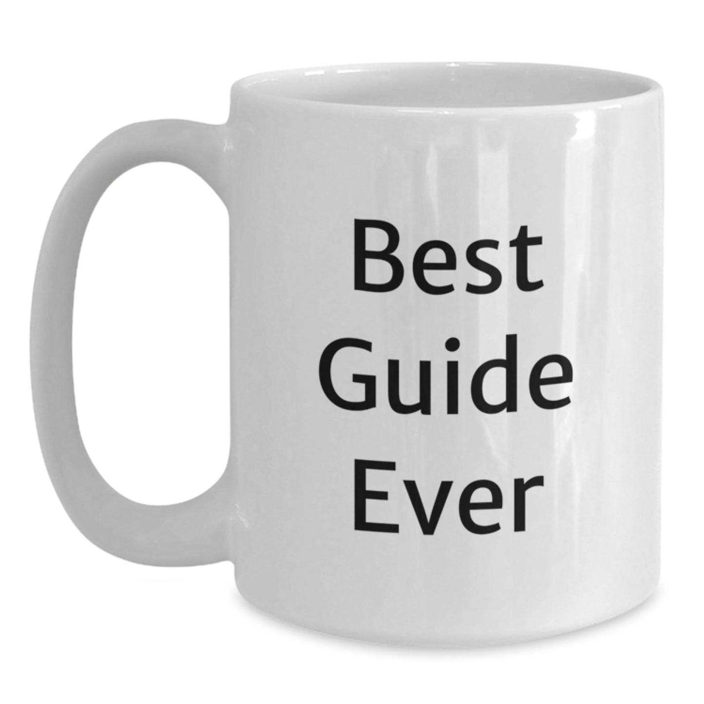 Funny Guide Gifts, Gifts from Friends, White Coffee Mug, 'Best Guide Ever' for Guide Lovers, Graduation Unique Gifts - The Buy Boom