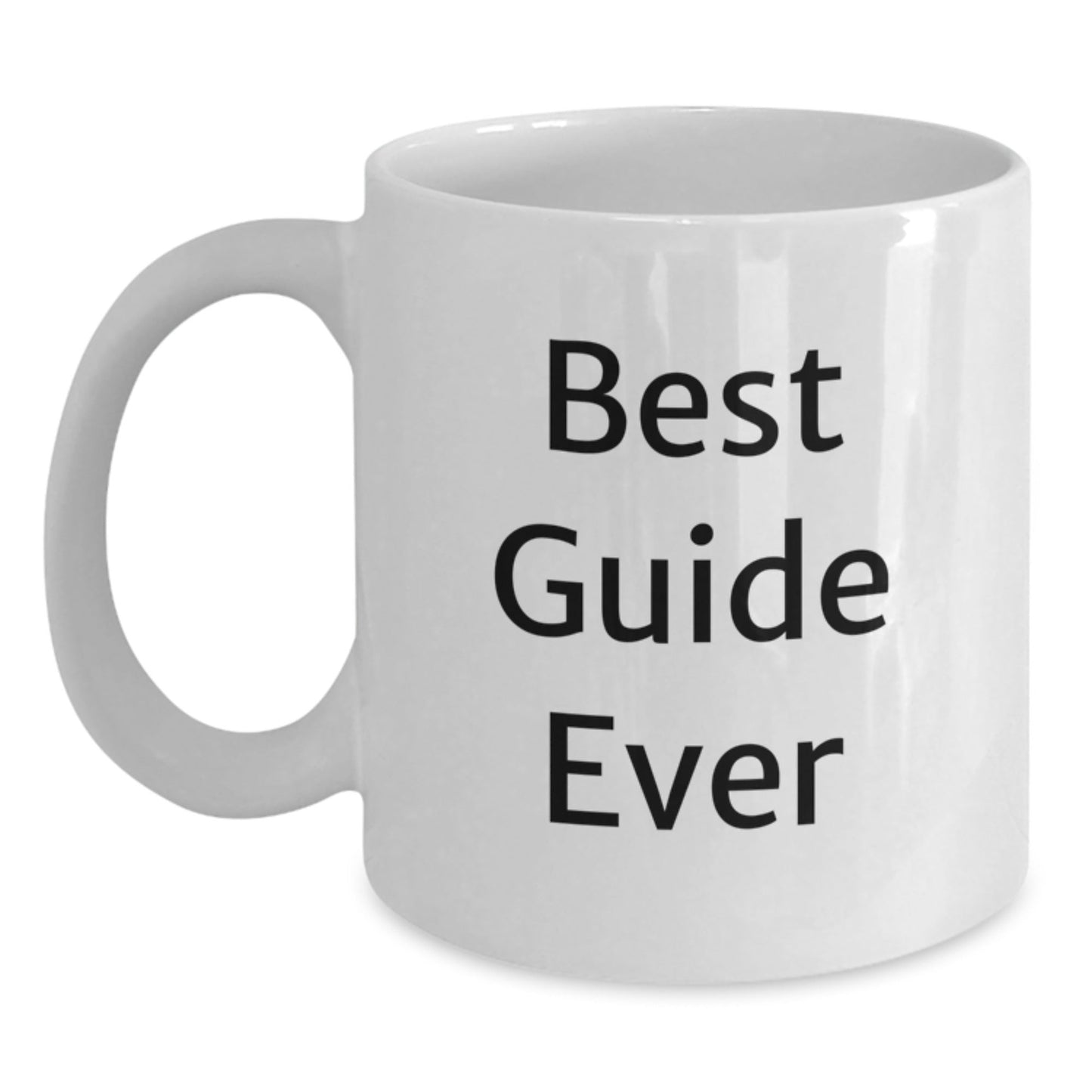 Funny Guide Gifts, Gifts from Friends, White Coffee Mug, 'Best Guide Ever' for Guide Lovers, Graduation Unique Gifts - The Buy Boom