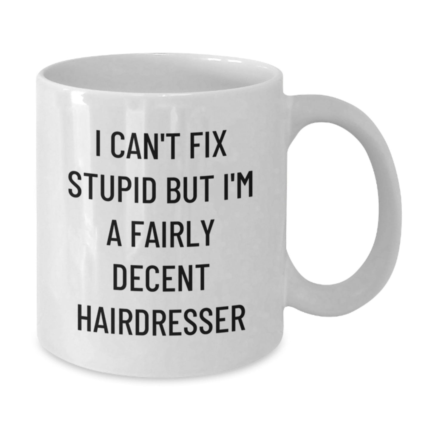 Funny Hairdresser Gifts from Friends to Hairdressers White Coffee Mug 11oz or 15oz Christmas Unique - The Buy Boom