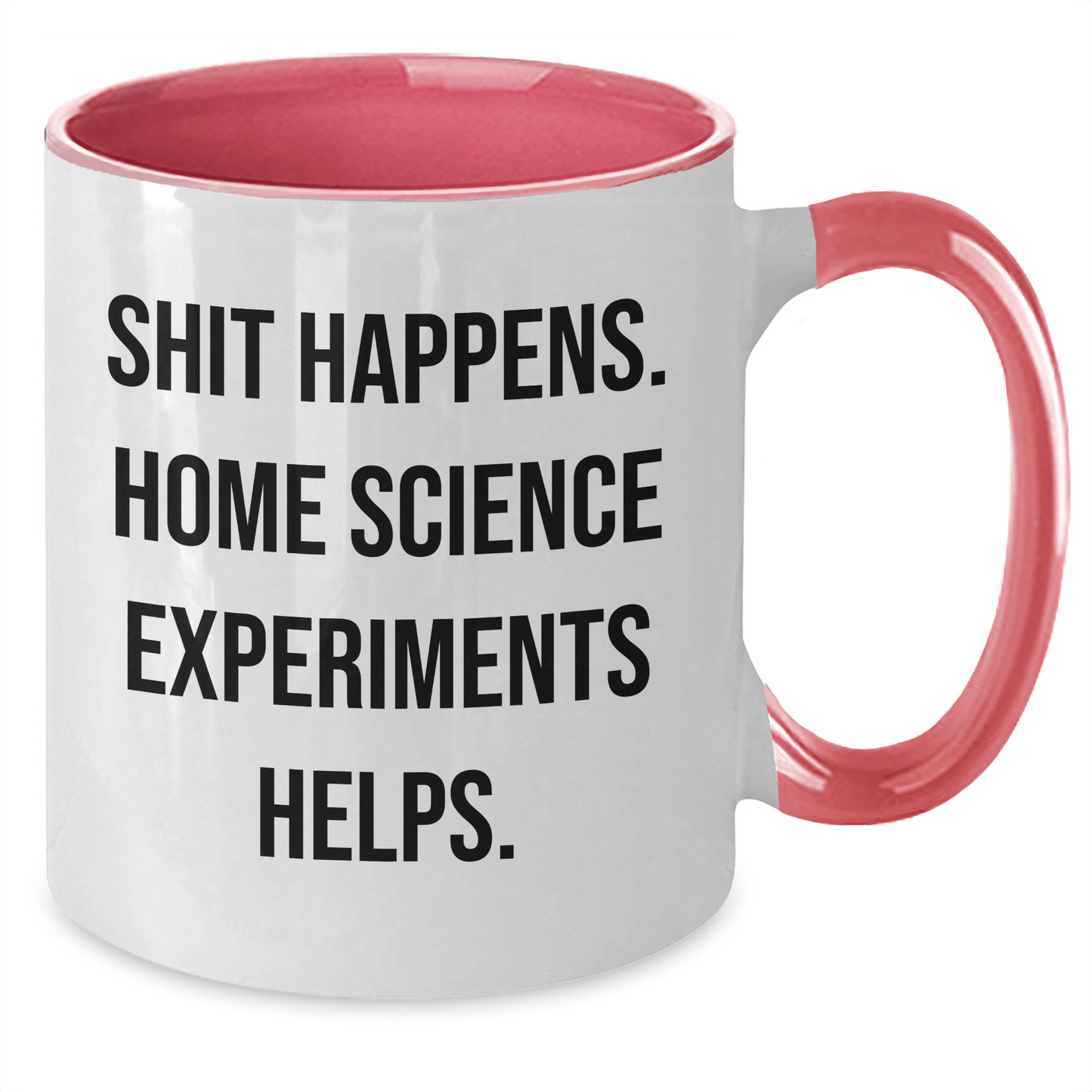 Funny Home Science Mug – “Shit Happens, Science Helps” Gift - The Buy Boom