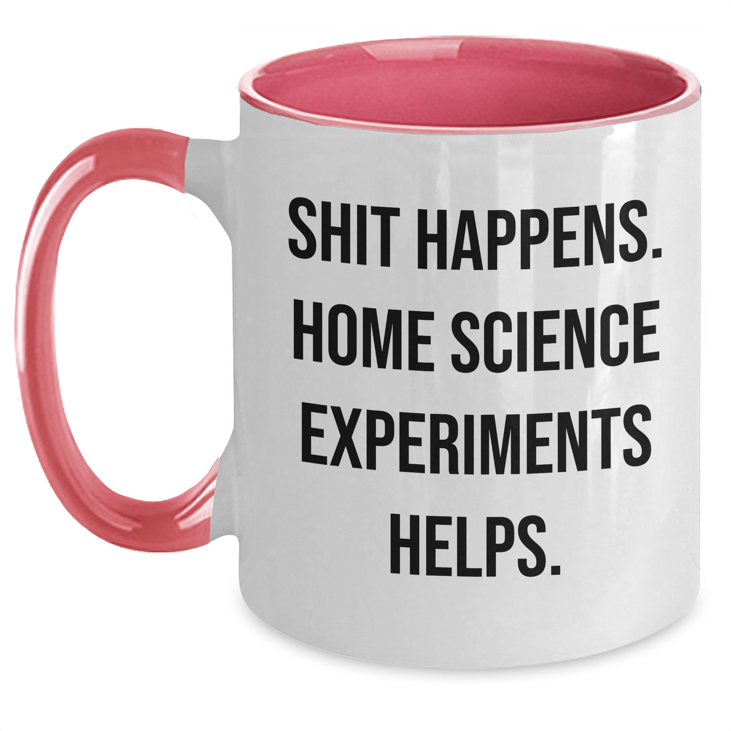 Funny Home Science Mug – “Shit Happens, Science Helps” Gift - The Buy Boom