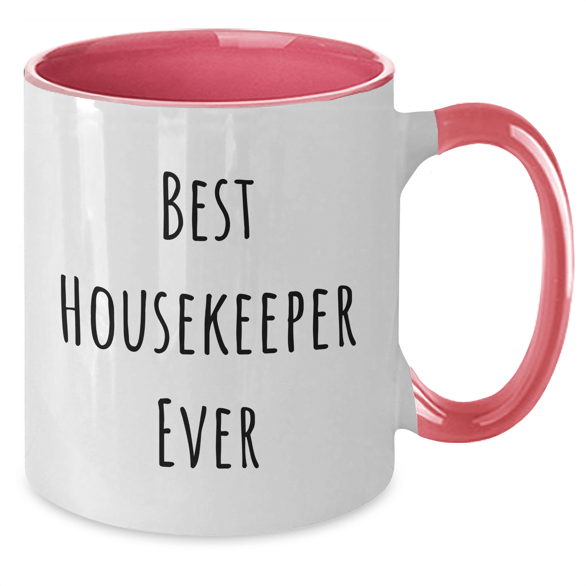 Funny Housekeeper Gifts - Best Housekeeper Ever Two Tone Coffee Mug, Father's Day Unique Gifts from Men to Housekeeper - The Buy Boom