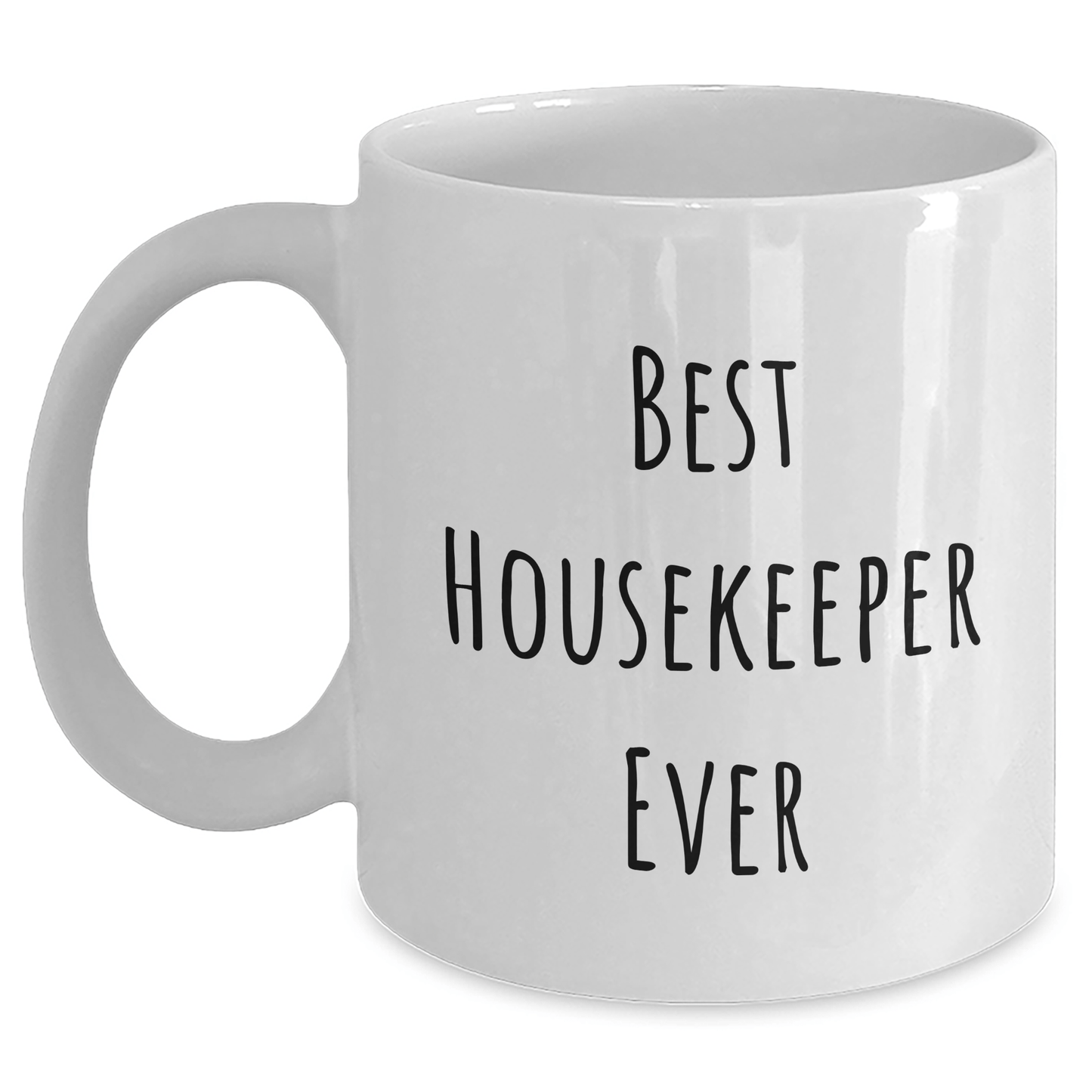 Funny Housekeeper Gifts from Men to Housekeeper Best Ever - White Coffee Mug for Father's Day - The Buy Boom
