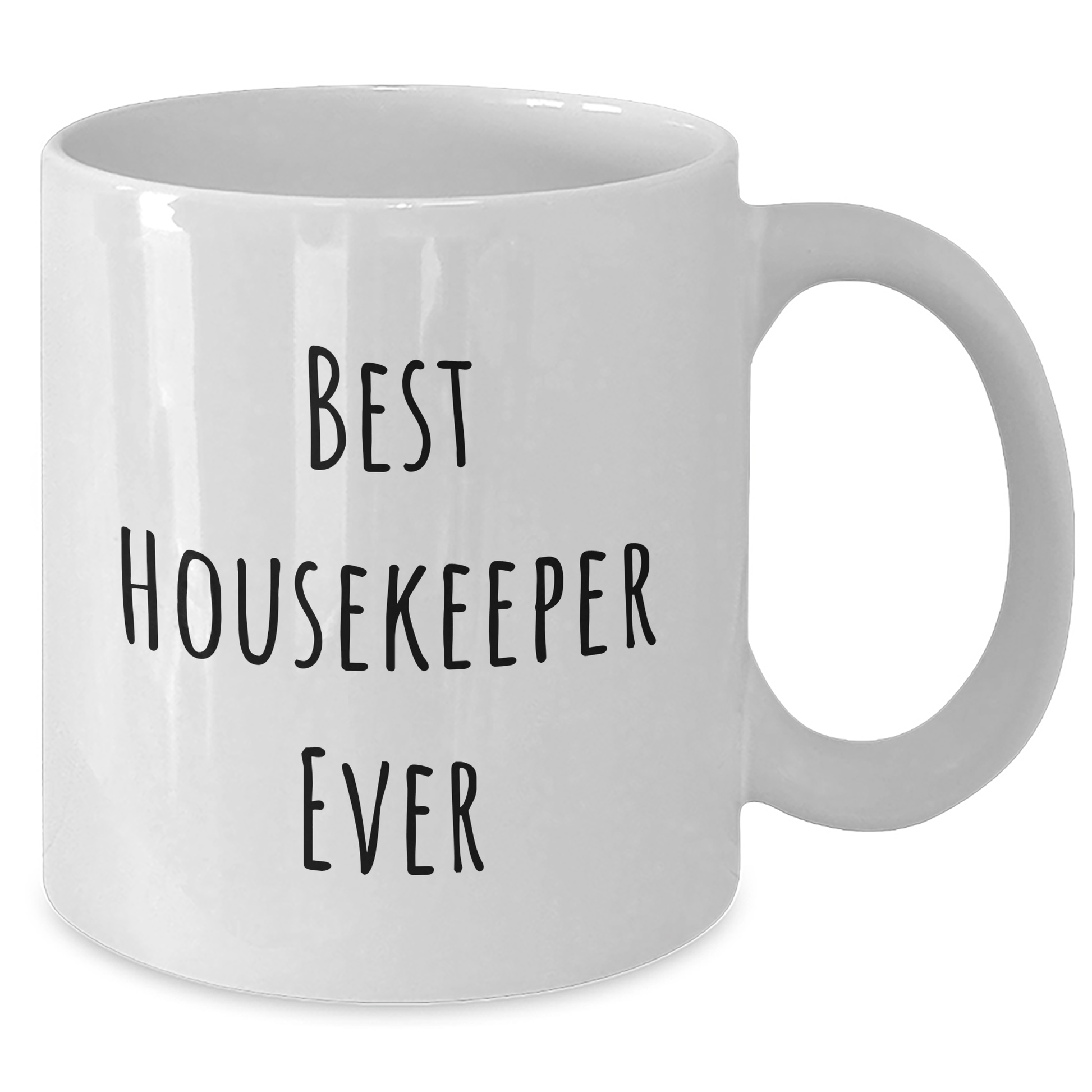 Funny Housekeeper Gifts from Men to Housekeeper Best Ever - White Coffee Mug for Father's Day - The Buy Boom