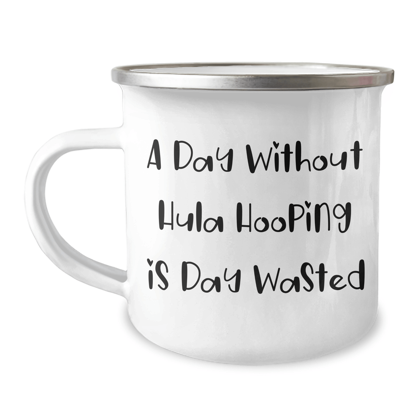 Funny Hula Hooping Dad Mug – Unique Father's Day 12oz Camping Cup - The Buy Boom