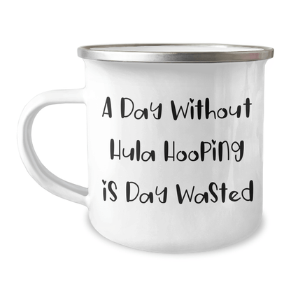 Funny Hula Hooping Dad Mug – Unique Father's Day 12oz Camping Cup - The Buy Boom