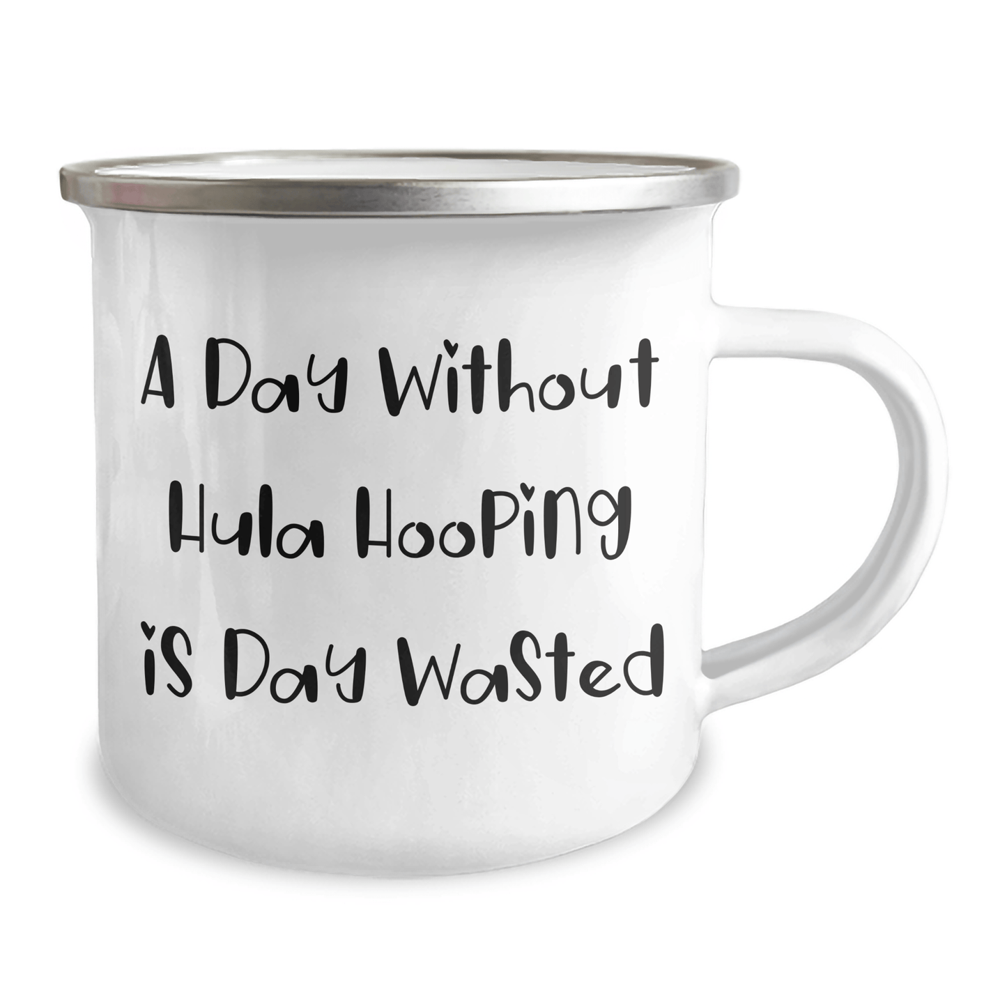 Funny Hula Hooping Dad Mug – Unique Father's Day 12oz Camping Cup - The Buy Boom