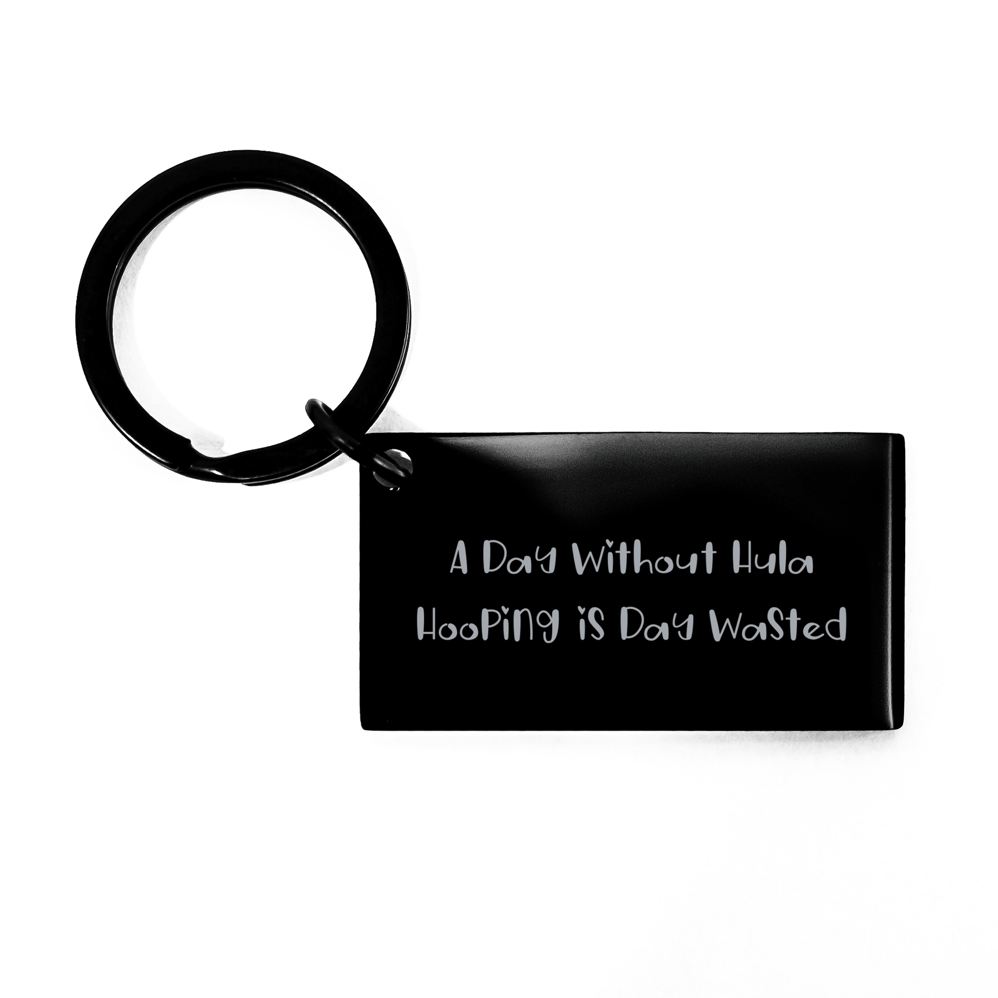 Funny Hula Hooping Keychain | Unique Father's Day Unique Gifts for Hula Hoopers | Inspirational Hula Hoop Gift Idea | Sarcastic Hula Hooping Gifts from Daughter to Dad - The Buy Boom