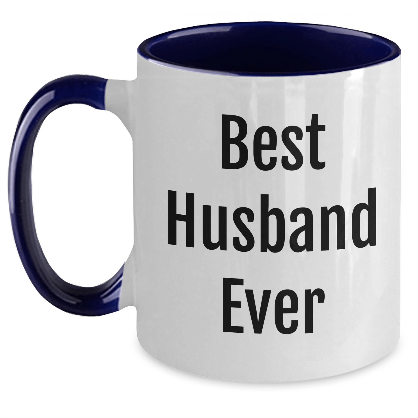 Funny Husband Gifts - Best Husband Ever Two Tone Coffee Mug, Gifts from Women to Husband, Graduation Unique Gifts for Husband - The Buy Boom