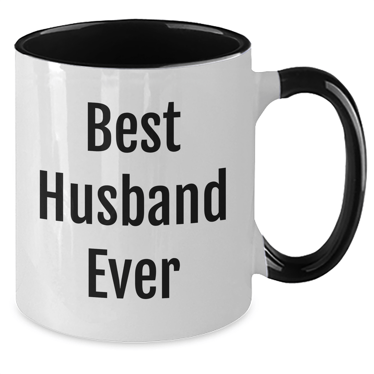 Funny Husband Gifts - Best Husband Ever Two Tone Coffee Mug, Gifts from Women to Husband, Graduation Unique Gifts for Husband - The Buy Boom