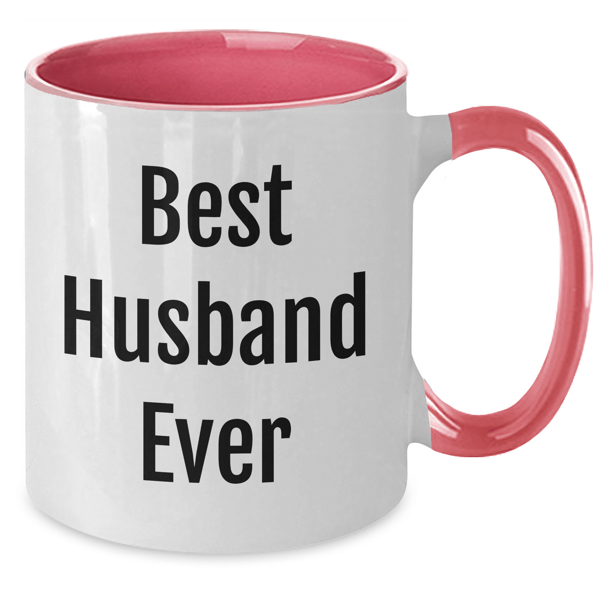 Funny Husband Gifts - Best Husband Ever Two Tone Coffee Mug, Gifts from Women to Husband, Graduation Unique Gifts for Husband - The Buy Boom
