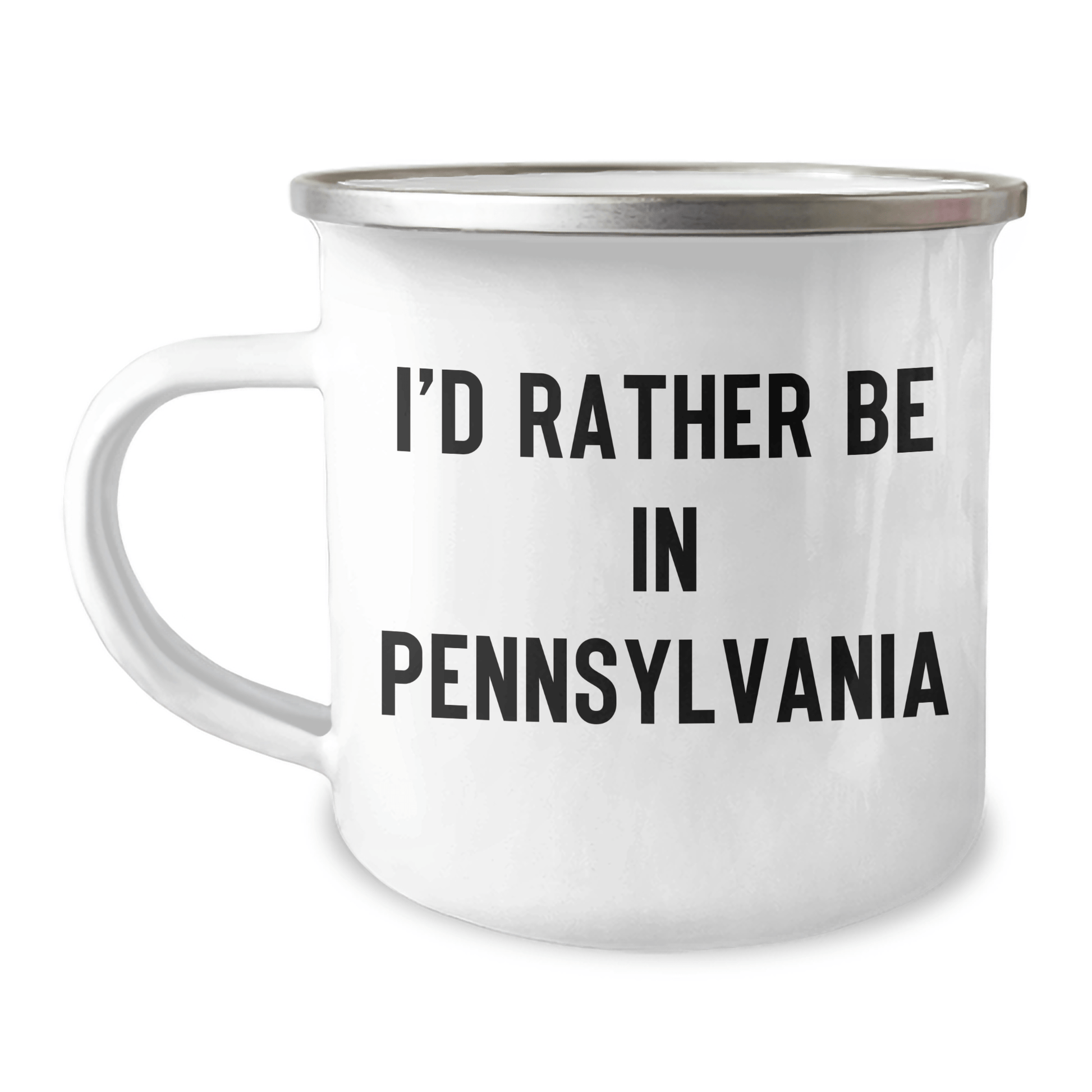 Funny 'I'd Rather Be In Pennsylvania' Camping Mug Gifts from Men to Pennsylvania Friends and Family for Father's Day - The Buy Boom