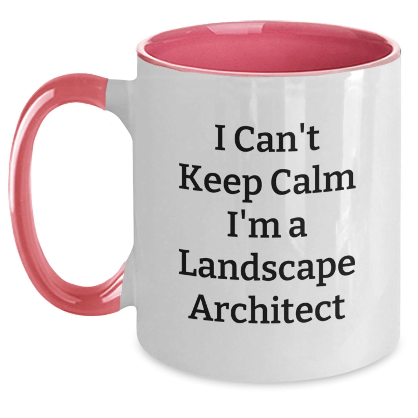 Funny I'm A Landscape Architect Christmas Unique Gifts for Men Friends Family - Two Tone Ceramic Coffee Mug - The Buy Boom