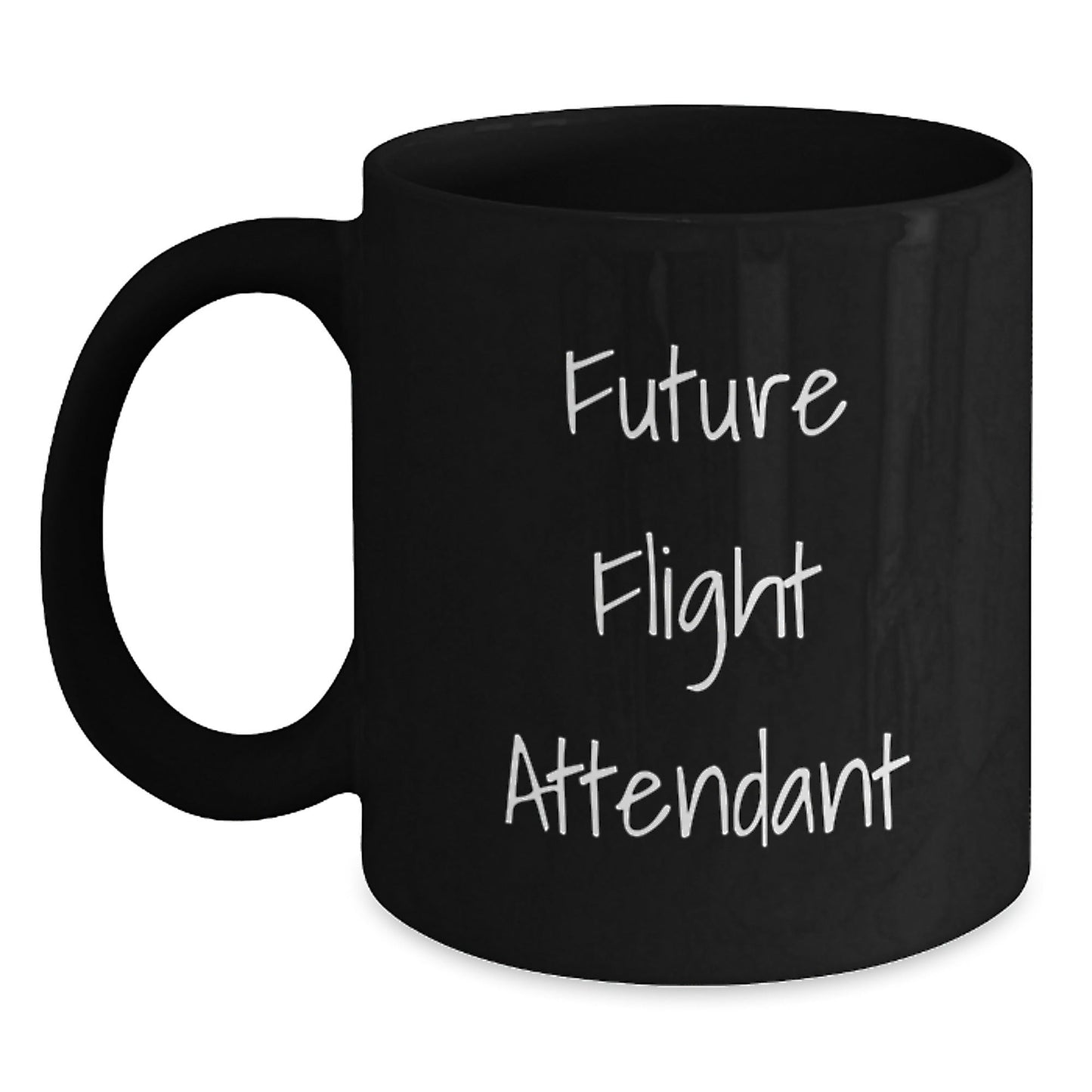 Funny Inspirational Flight Attendant Gifts from Men to Friends - Black Coffee Mug, Quote: 'Reach for the stars, they are within you' - Unique Christmas Unique Gifts for Flight Attendant - The Buy Boom