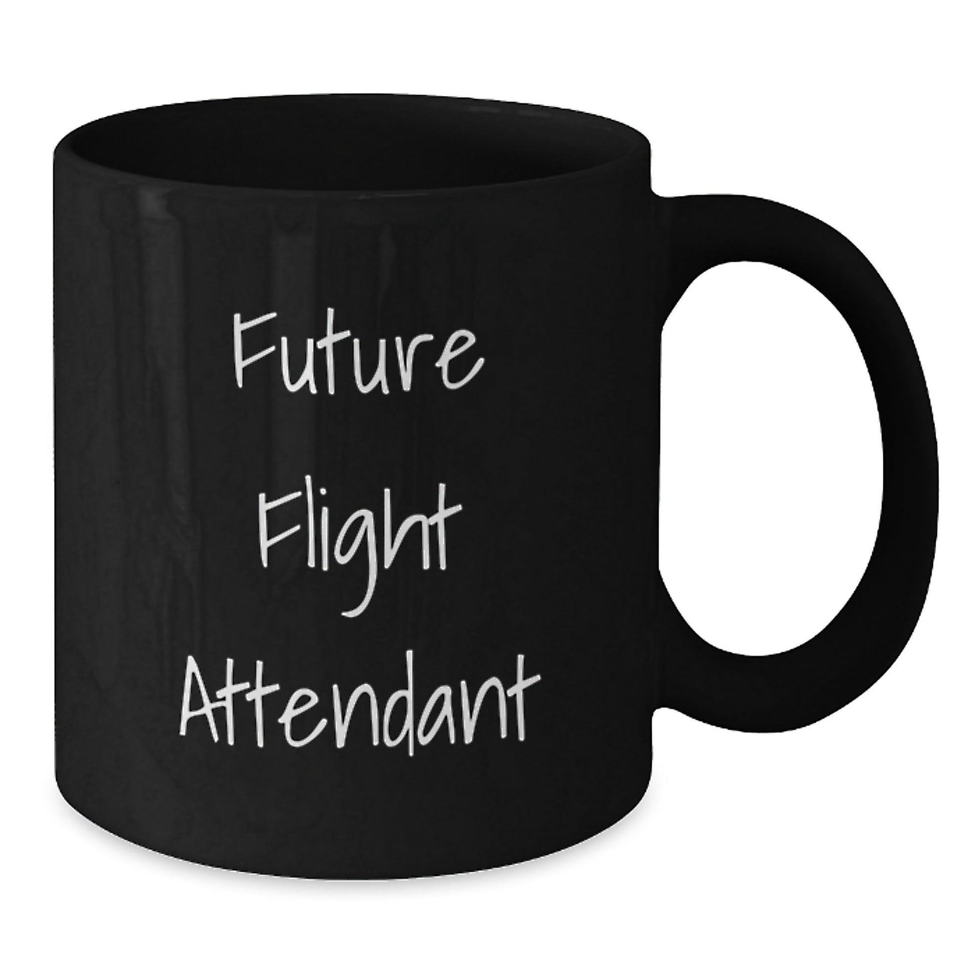 Funny Inspirational Flight Attendant Gifts from Men to Friends - Black Coffee Mug, Quote: 'Reach for the stars, they are within you' - Unique Christmas Unique Gifts for Flight Attendant - The Buy Boom