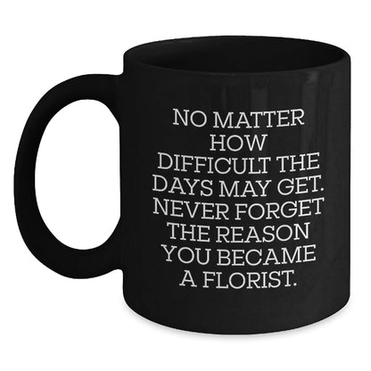 Funny Inspirational Florist Gifts from Friends for Men Unique Christmas Mugs with Quote - The Buy Boom