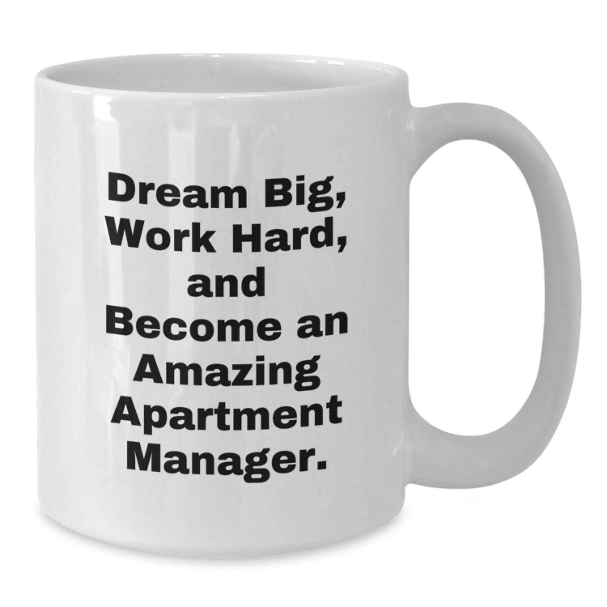 Funny Inspirational Gifts for Apartment Managers Christmas Unique White Coffee Mugs Gifts from Friends Family Coworkers - The Buy Boom