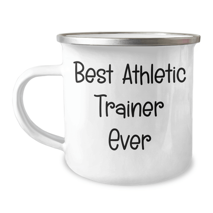 Funny Inspirational Gifts from Friends for Best Athletic Trainer Ever, Camping Mug for Graduation - The Buy Boom