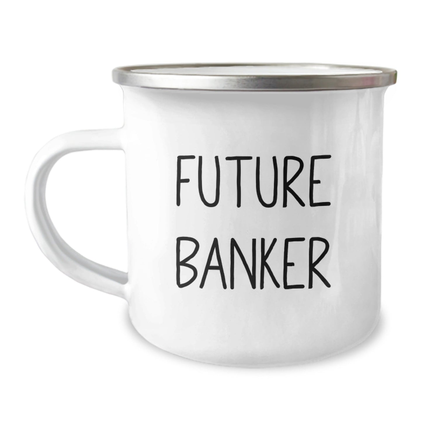 Funny Inspirational Gifts from Men to Future Bankers, Unique Camping Mug for Bankers Friends, Christmas Unique Gifts - The Buy Boom