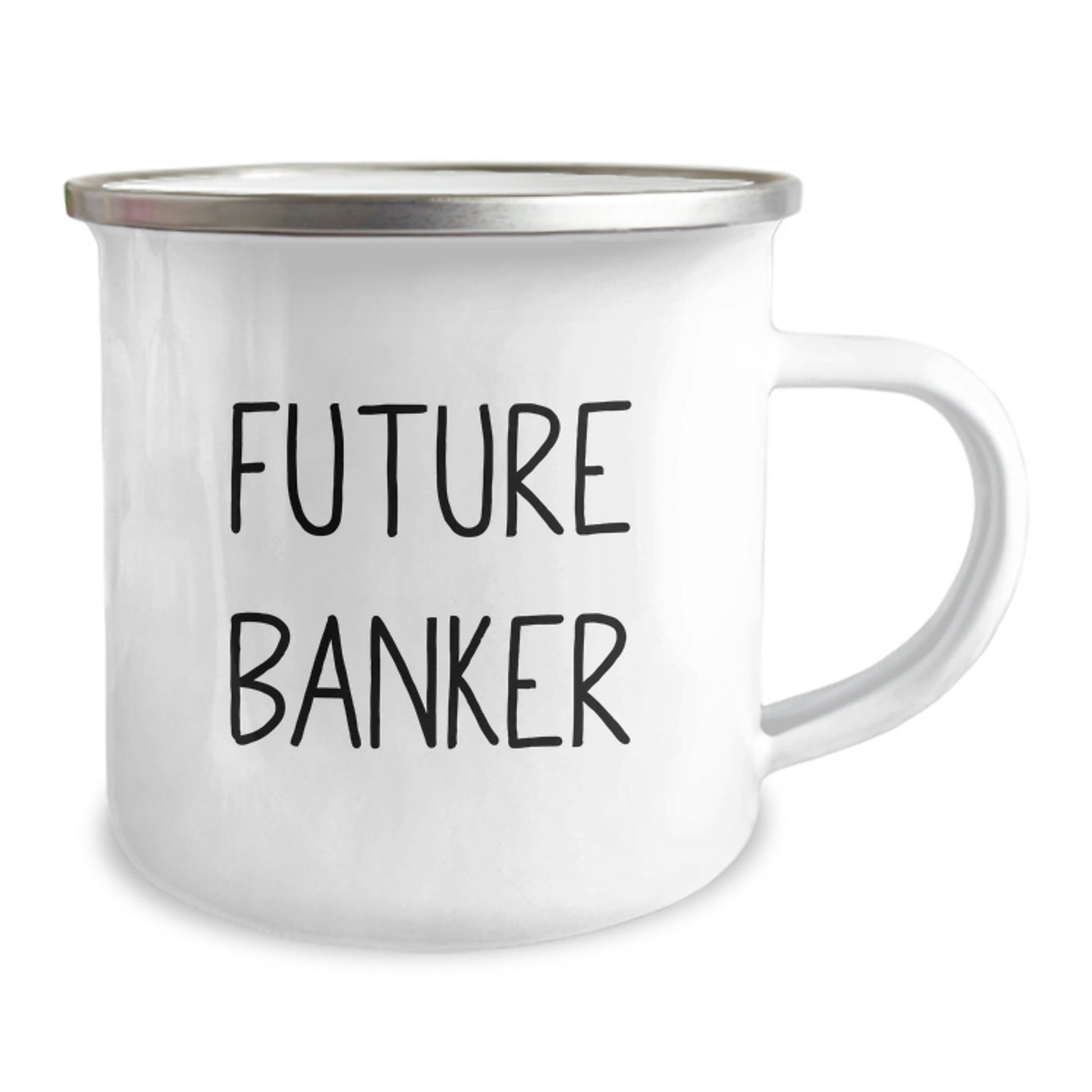 Funny Inspirational Gifts from Men to Future Bankers, Unique Camping Mug for Bankers Friends, Christmas Unique Gifts - The Buy Boom