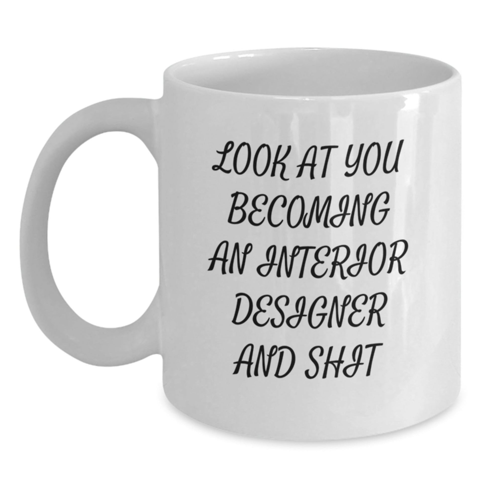 Funny Inspirational Interior Designer Gifts from Friends to Interior Designer Men Unique White Coffee Mugs for Christmas - The Buy Boom