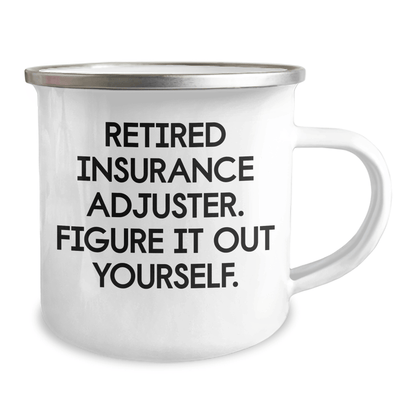 Funny Insurance Adjuster Camping Mug – Mother’s Day Gift - The Buy Boom
