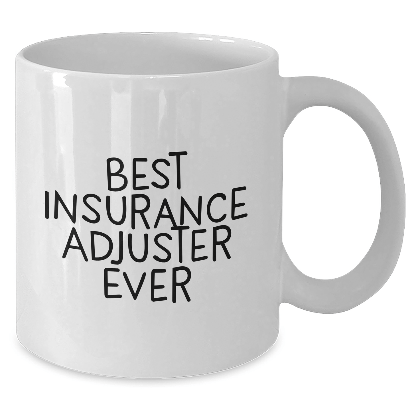 Funny Insurance Adjuster Gifts from Men, Gifts for Insurance Adjuster, Best Insurance Adjuster Ever Quote White Coffee Mug, Father's Day Unique Gifts - The Buy Boom