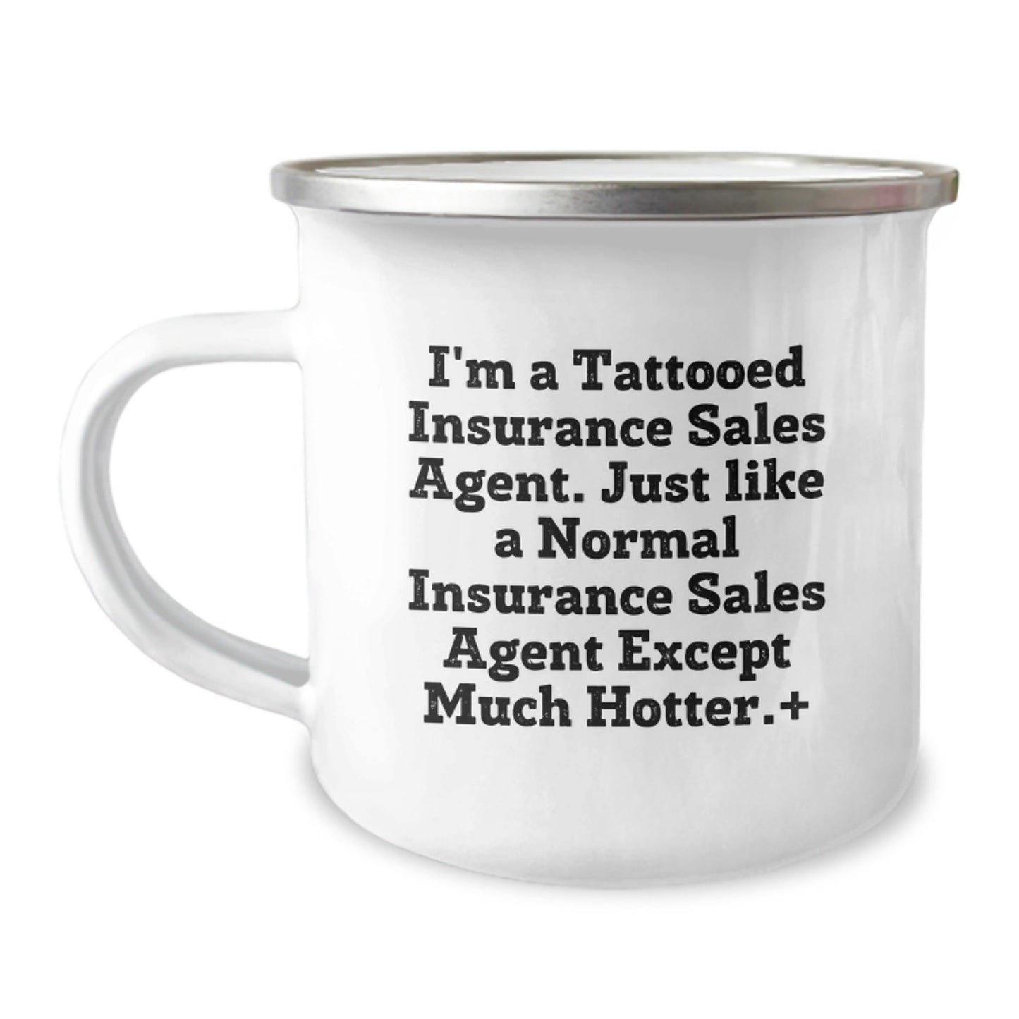 Funny Insurance Sales Agent Gifts from Men, Gifts for Insurance Sales Agent, Unique Graduation Camping Mug - The Buy Boom