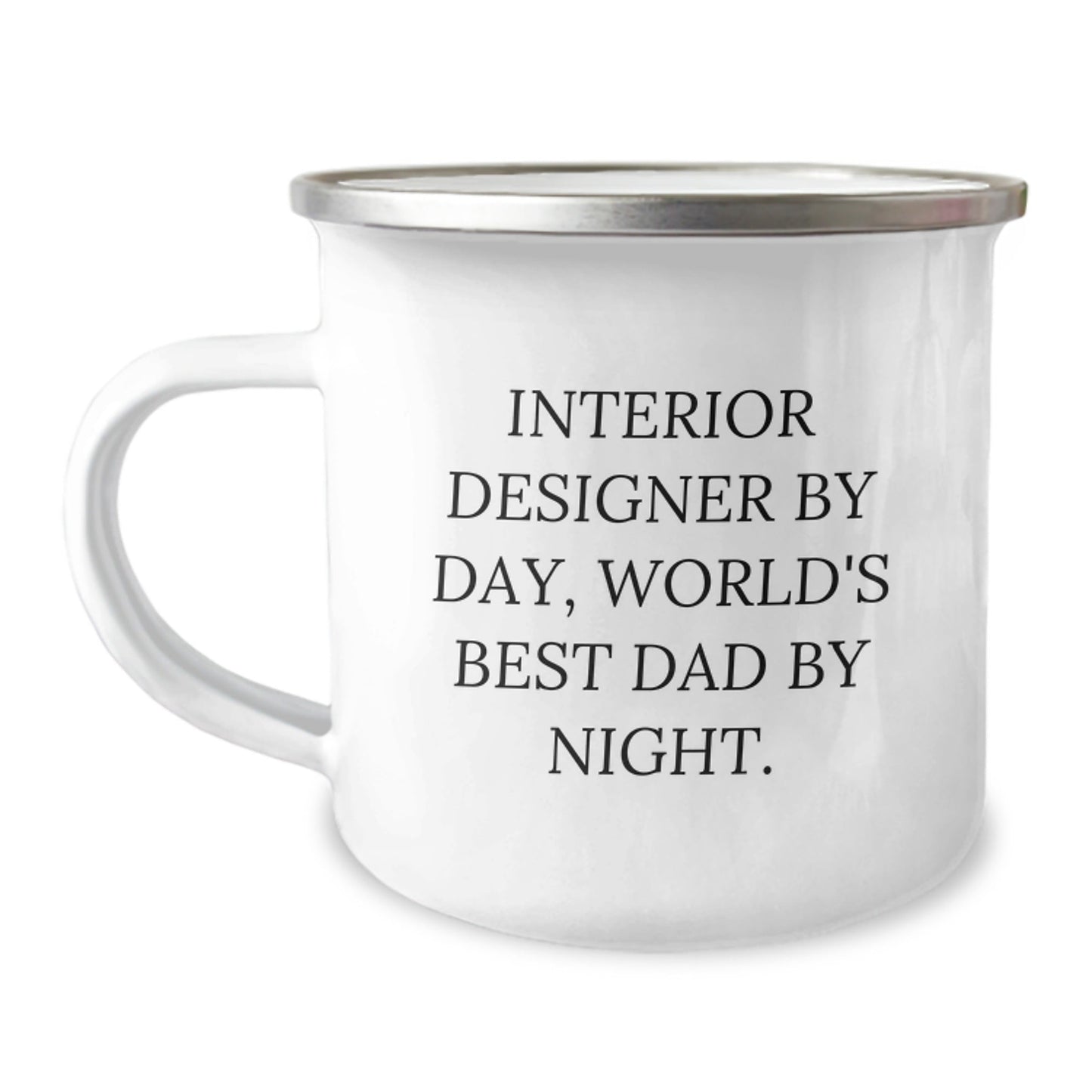 Funny Interior Designer Gifts for Men, Camping Mug for Birthday, Interior Designer By Day, World's Best Dad By Night., Gifts from Friends to Family - The Buy Boom