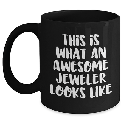 Funny Jeweler Gift from Men – Black Coffee Mug for Father's Day - The Buy Boom