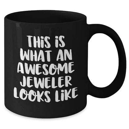 Funny Jeweler Gift from Men – Black Coffee Mug for Father's Day - The Buy Boom