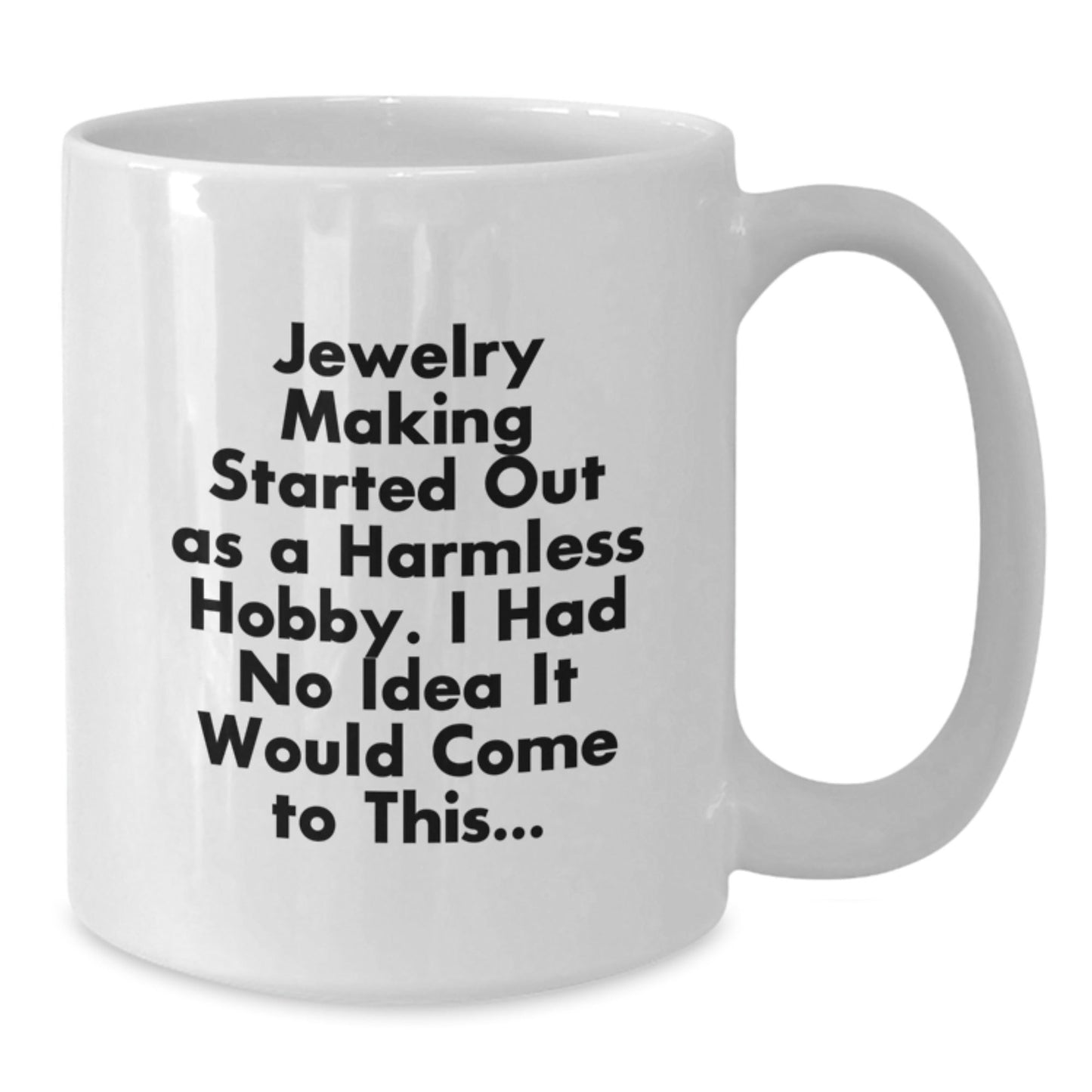 Funny Jewelry Making Gifts for Friends, White Coffee Mug with Inspirational Quote, Gifts from Women to Coworkers for Christmas Unique Gifts - The Buy Boom