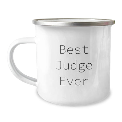 Funny Judge Gifts for Men - Best Judge Ever Quote on Camping Mug for Graduation, Gifts from Friends - The Buy Boom