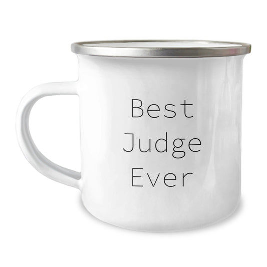 Funny Judge Gifts for Men - Best Judge Ever Quote on Camping Mug for Graduation, Gifts from Friends - The Buy Boom
