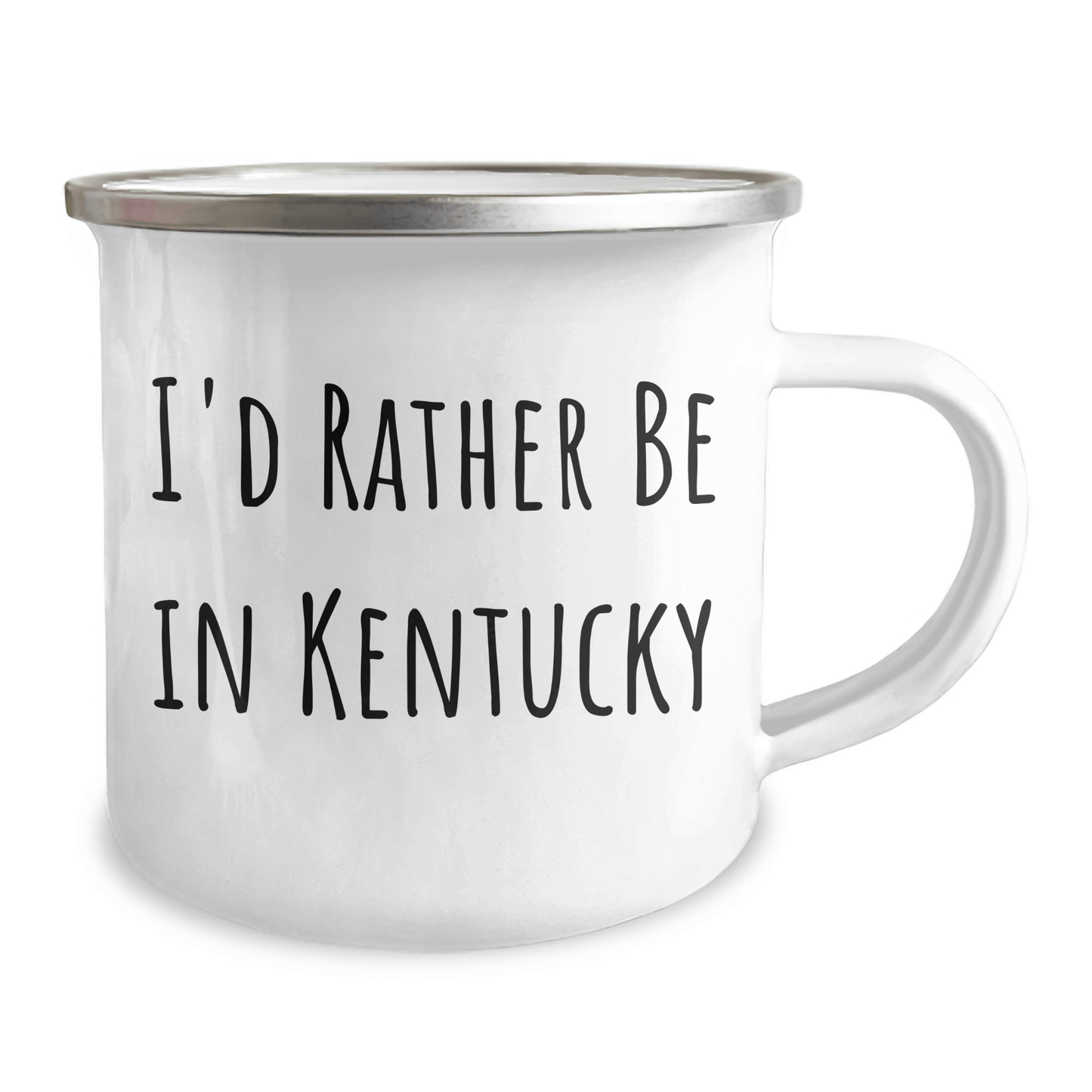 Funny Kentucky Camping Mug Gifts from Dad to His Favorite Outdoor Enthusiast, 'I'd Rather Be In Kentucky' Quote, Perfect for Father's Day - The Buy Boom