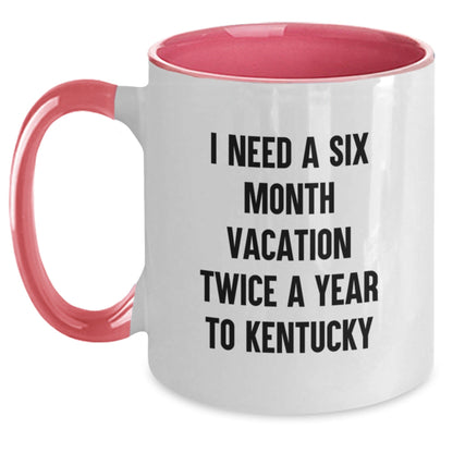 Funny Kentucky Quotes Gifts from Friends to Men - Two Tone Coffee Mug Set for Birthday - The Buy Boom