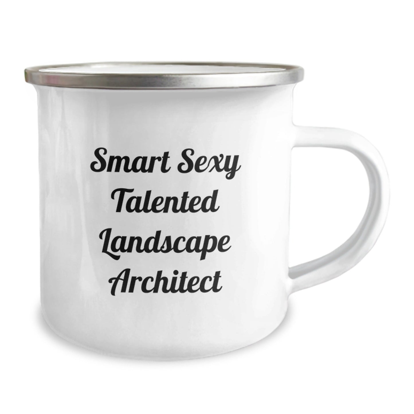 Funny Landscape Architect Gifts, Birthday Unique Gifts for Landscape Architect, Smart Sexy Talented Landscape Architect Camping Mug - The Buy Boom