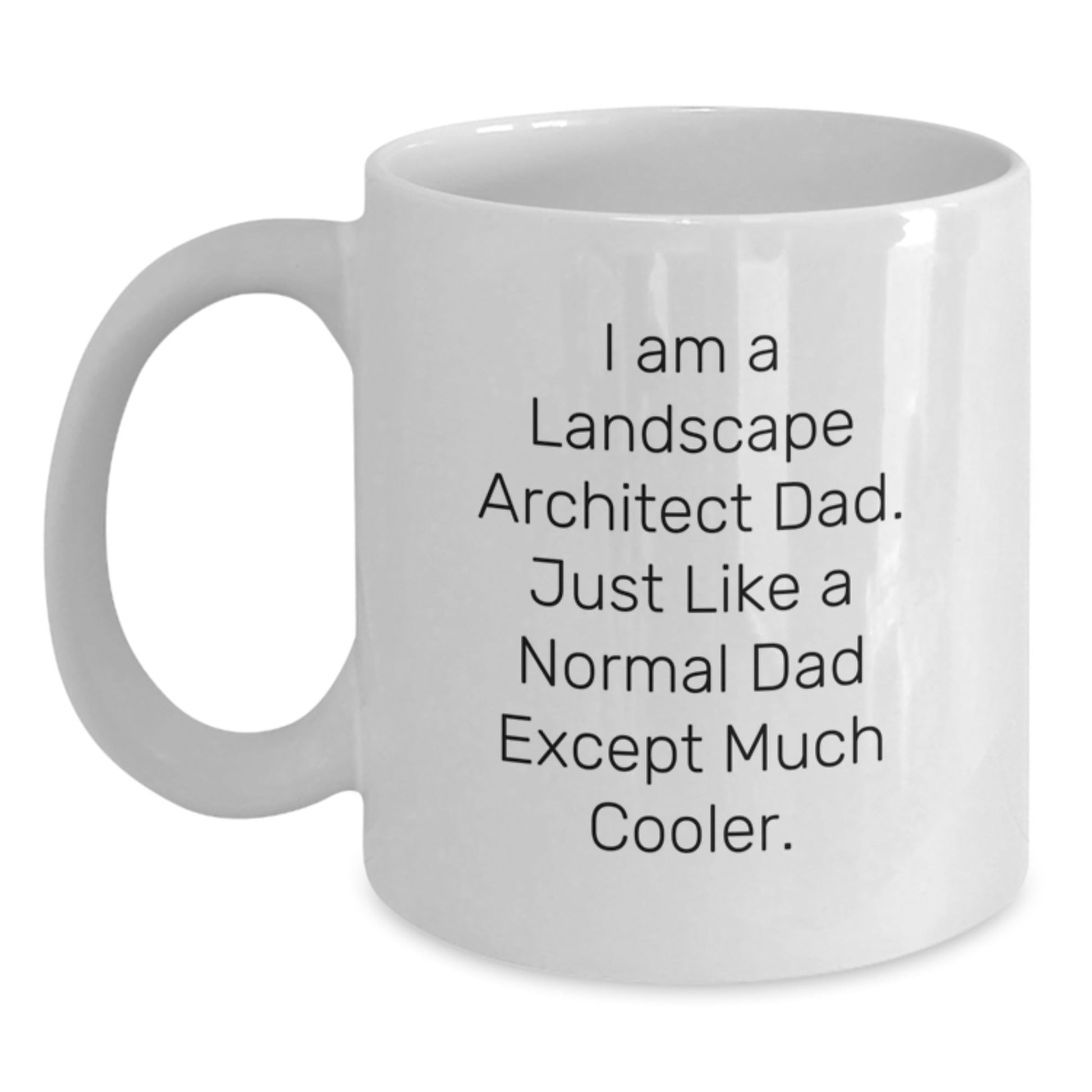 Funny Landscape Architect Gifts: Gifts from Friends for Landscape Architect Dad, Unique White Coffee Mug for Graduation, Inspirational Quote - The Buy Boom