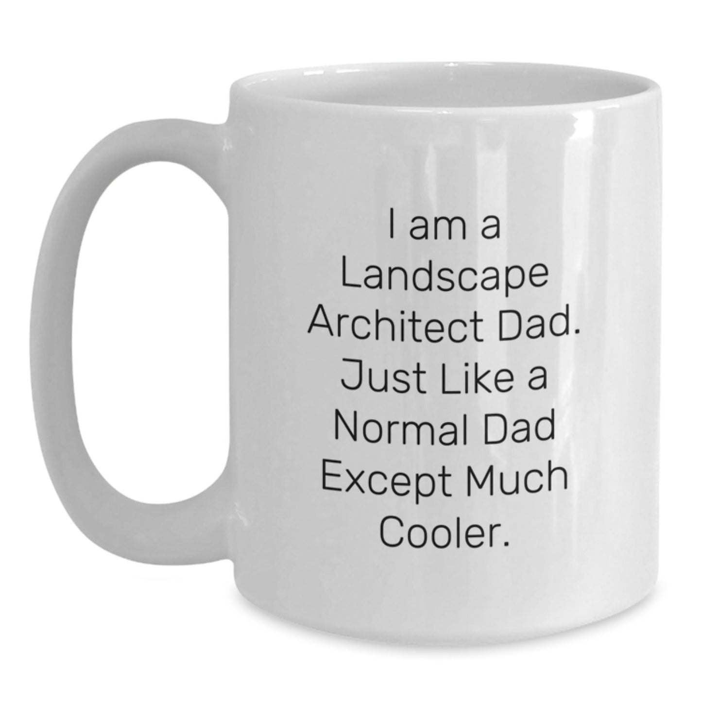 Funny Landscape Architect Gifts: Gifts from Friends for Landscape Architect Dad, Unique White Coffee Mug for Graduation, Inspirational Quote - The Buy Boom