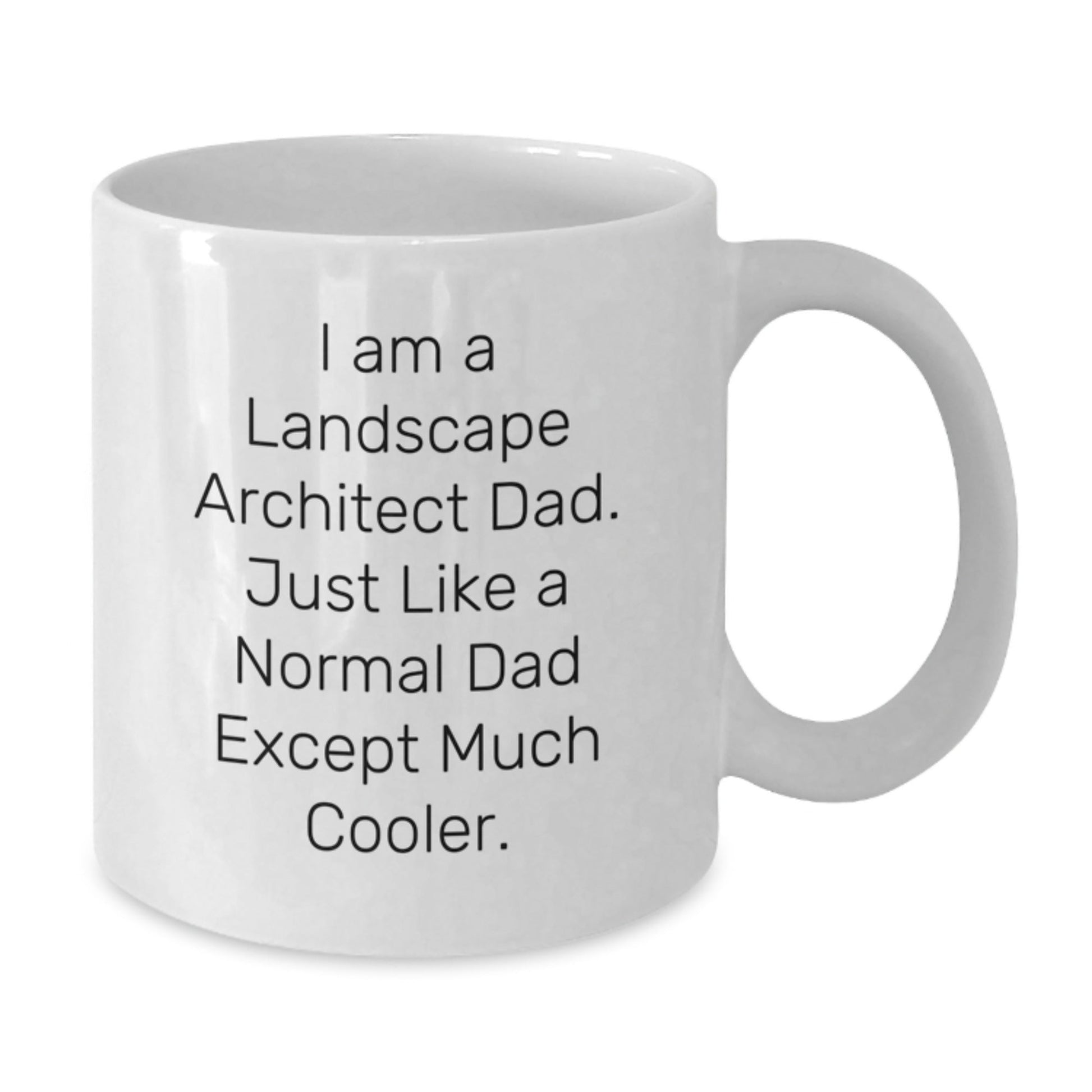Funny Landscape Architect Gifts: Gifts from Friends for Landscape Architect Dad, Unique White Coffee Mug for Graduation, Inspirational Quote - The Buy Boom