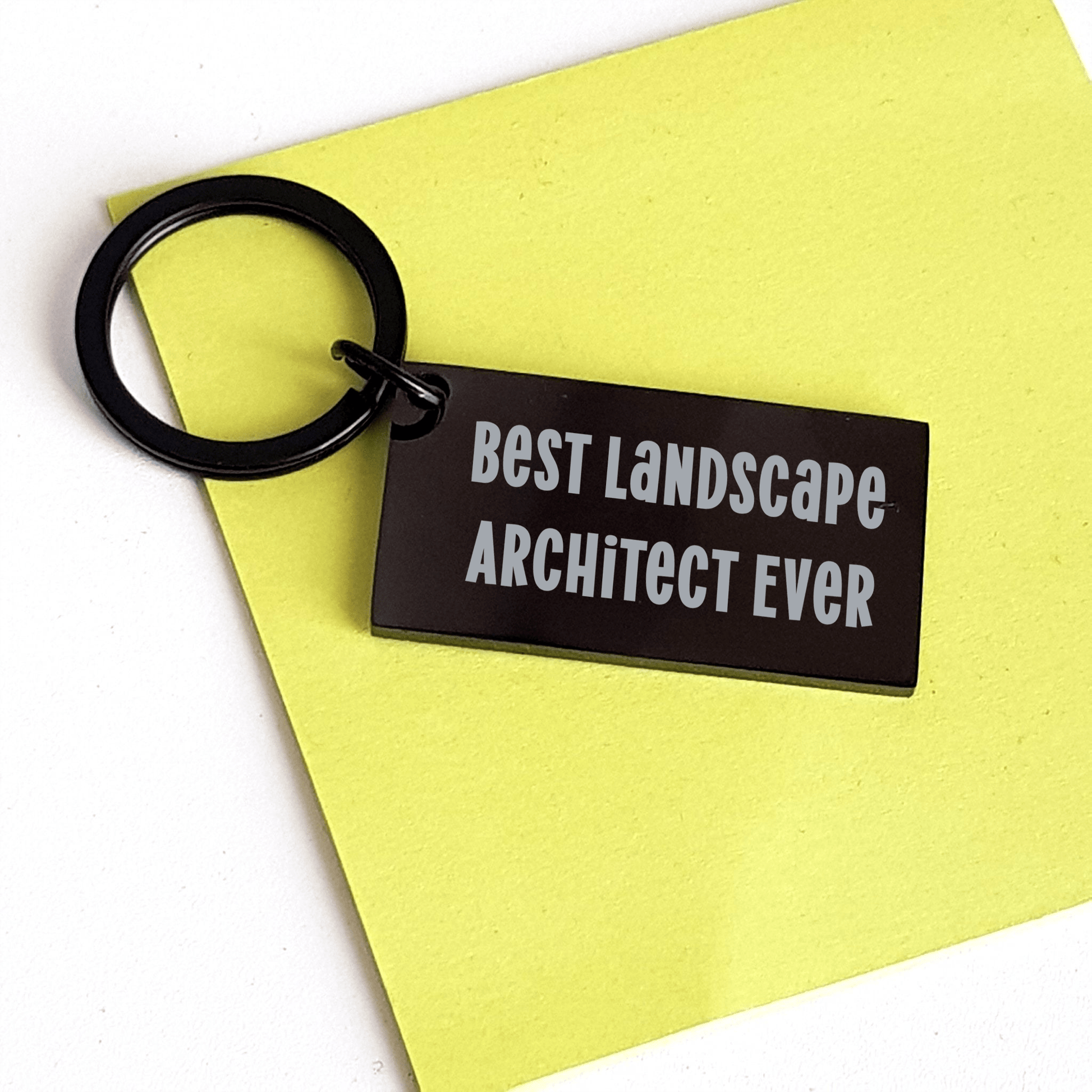 Funny Landscape Architect Keychain Gifts from Friends for Graduation 'Best Landscape Architect Ever' - The Buy Boom