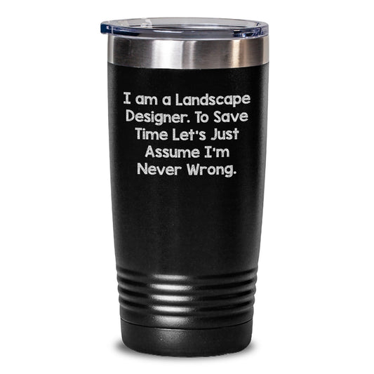 Funny Landscape Designer Gifts from Friends to Landscape Designer Tumbler for Graduation Unique Gifts - The Buy Boom