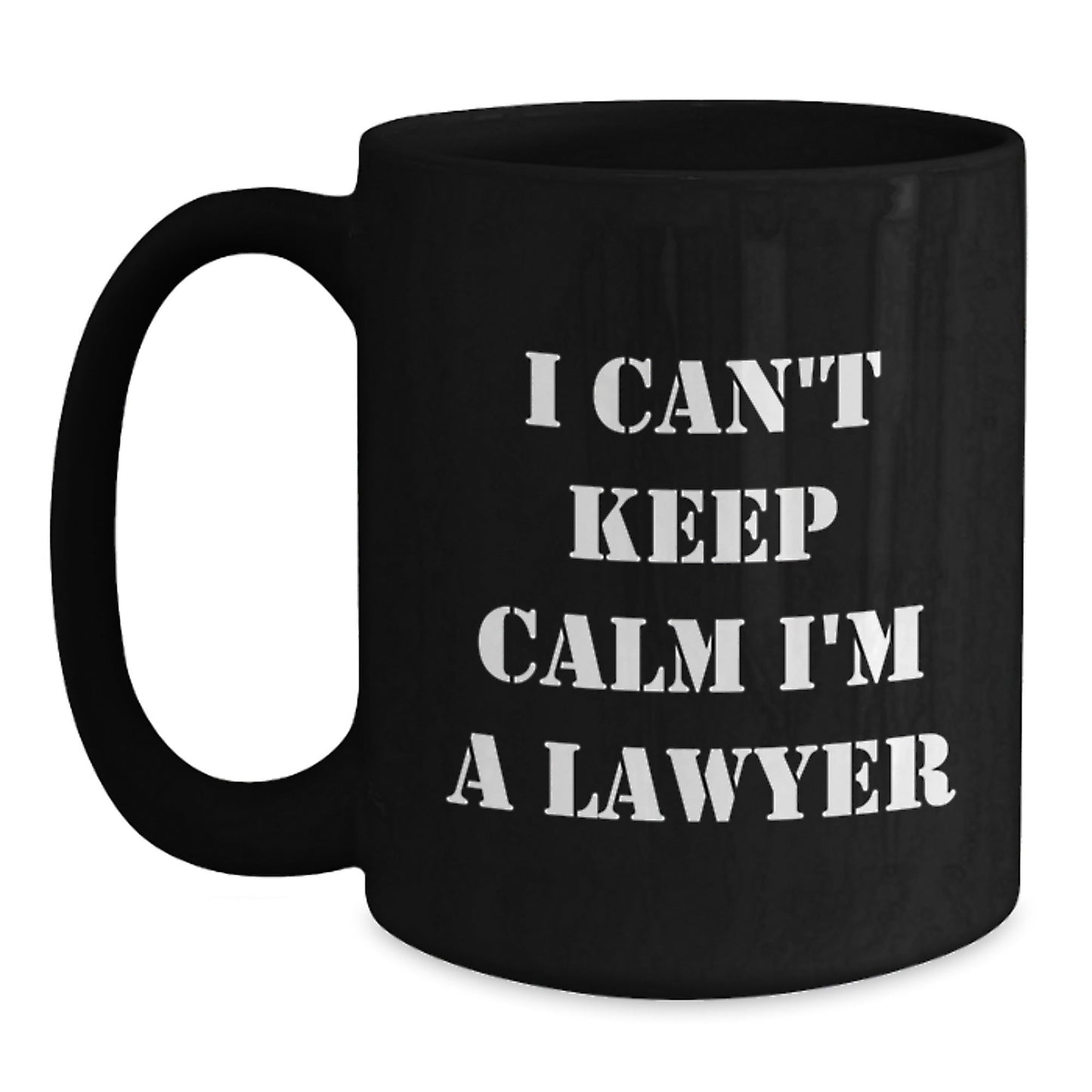 Funny Lawyer Gifts for Men, I'm a Lawyer Black Coffee Mug, Christmas Unique Mugs for Lawyer Friends - The Buy Boom