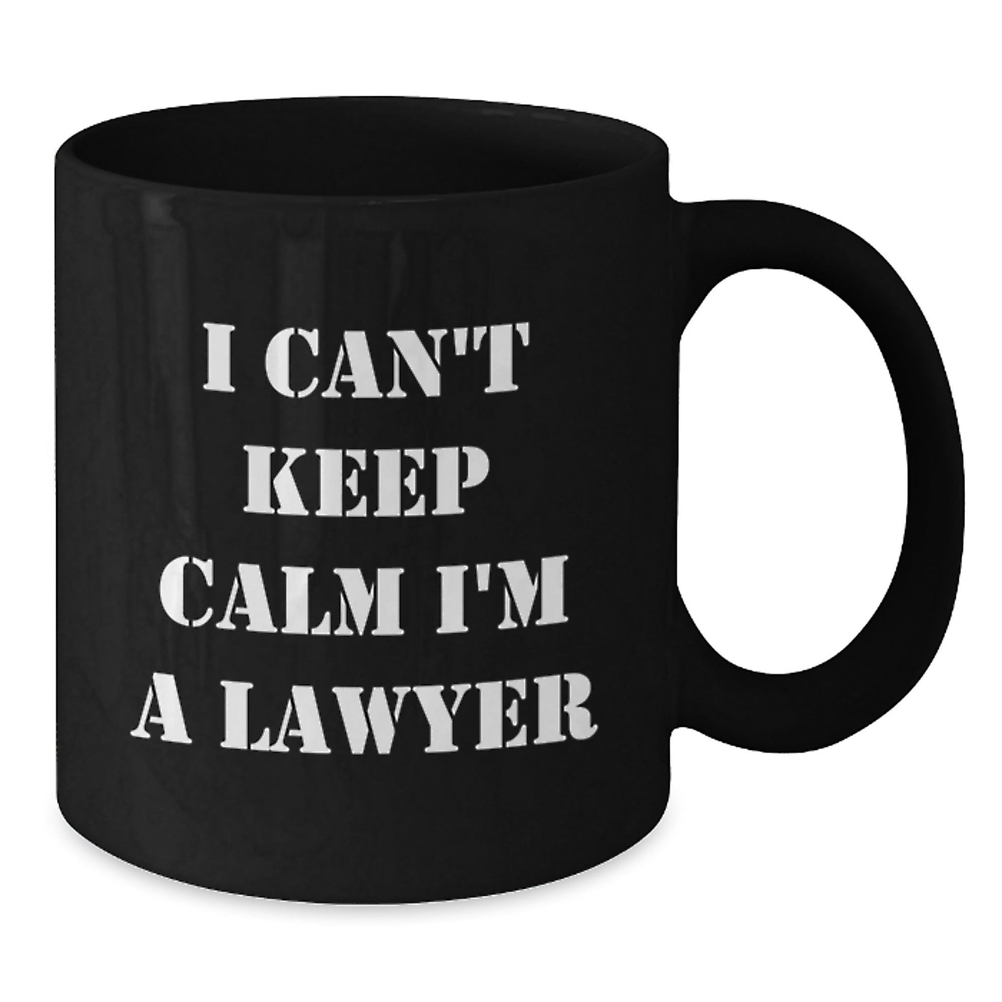 Funny Lawyer Gifts for Men, I'm a Lawyer Black Coffee Mug, Christmas Unique Mugs for Lawyer Friends - The Buy Boom